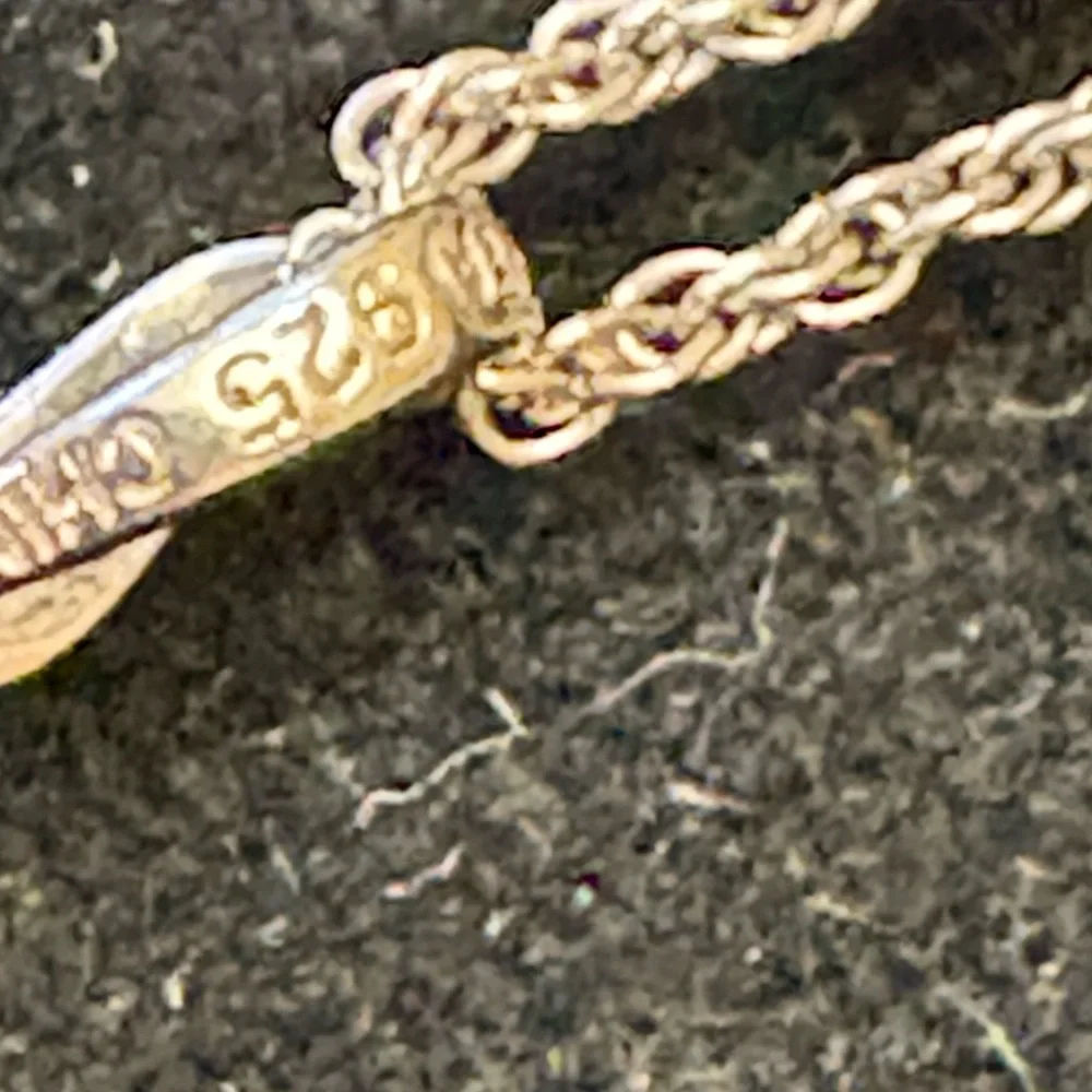 Sterling Silver and Diamond Wing Pendant Necklace - Picture 9 of 12